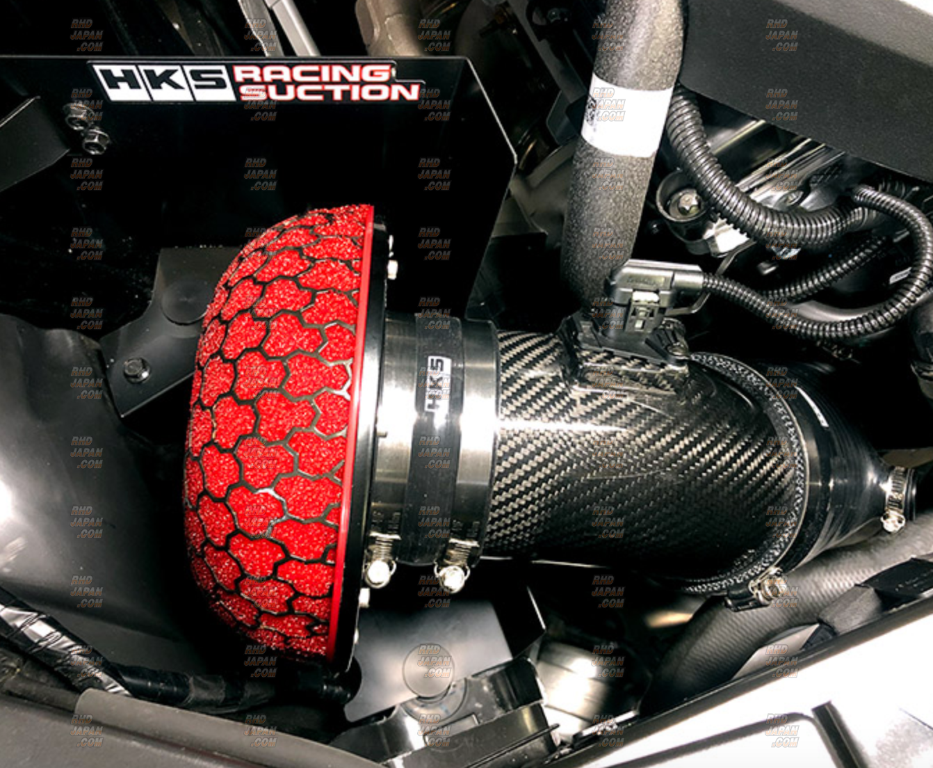 HKS Cold Air Intake Full Kit Dry Carbon Racing Suction + Intake Box - Supra DB02 DB42
